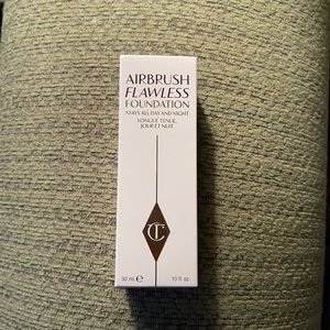 Charlotte Tillbury foundation never opened the box